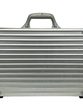 RIMOWA Silver Aluminium Business Bag